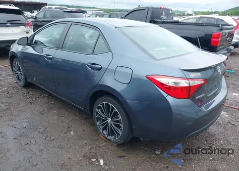 2014 Toyota Corolla S Plus from USA, damaged, VIN 2T1BURHE2EC103175
